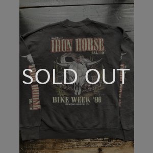 画像: 90s IRON HORSE BIKE WEEK USA製 スウェット