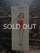 画像: 1940〜1950s セクシー ピンナップガール 転写紙