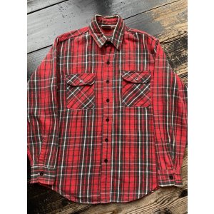 画像: 90s Prentiss OUTDOORS USA製 ヘビーネルシャツ