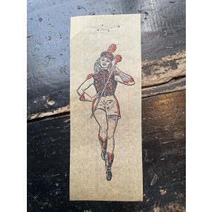 画像: 1940s〜1950s チアリーダー 転写紙