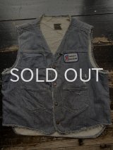 画像: 1970s ROEBUCKS 裏ボア デニム ベスト