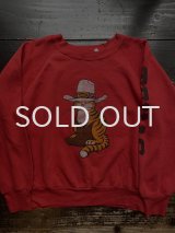 画像: 80s 猫プリント スウェット