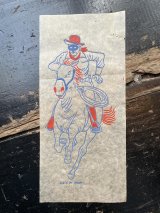 画像: 1950s ローンレンジャー 転写紙