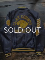 画像: 80s ナイロン バーシティ ジャケット