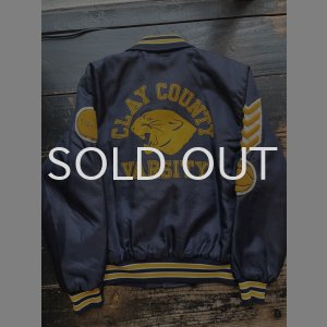 画像: 80s ナイロン バーシティ ジャケット