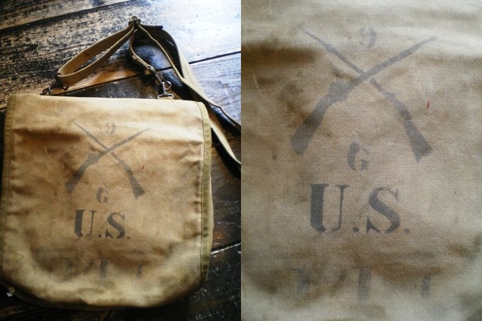 画像: WW1　キャンバス　ミリタリーBAG