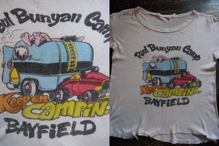 画像: 70S Keep on Campin Tシャツ