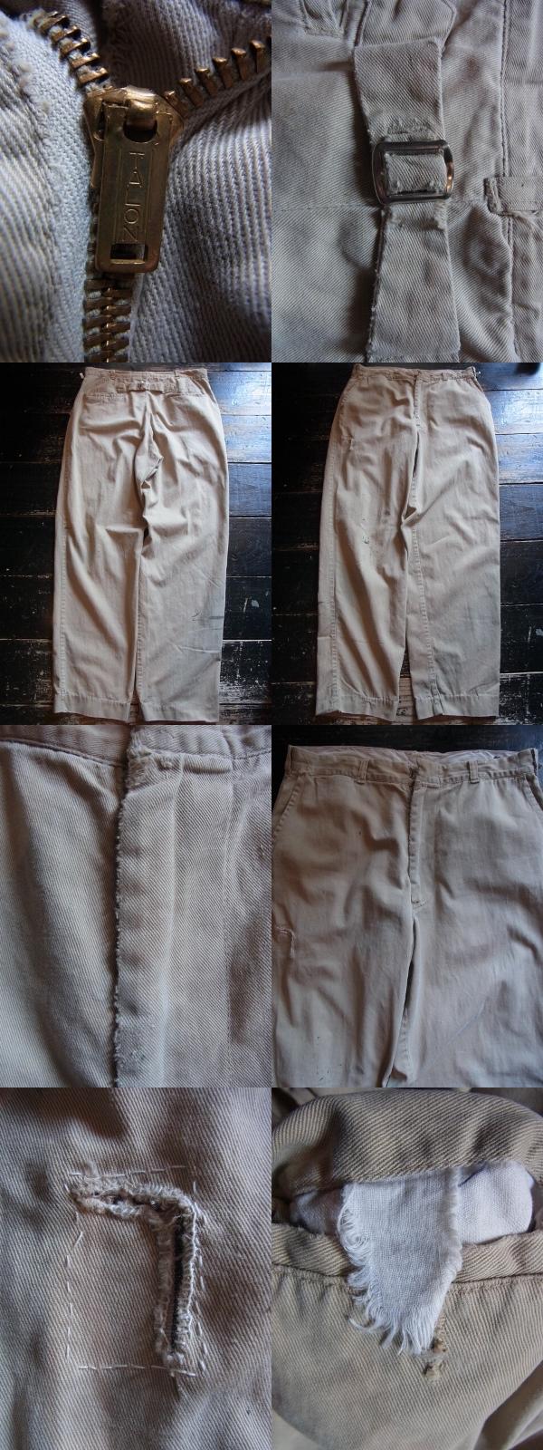 画像: 50S　バックルバック　LEE TAPERED　SLACKS