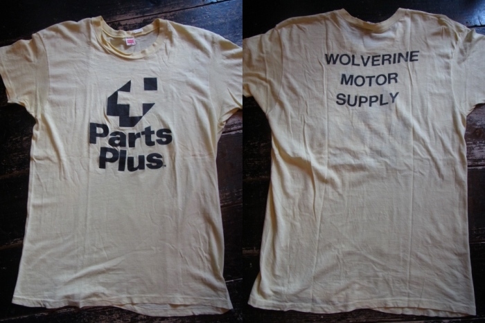 画像: 70〜80S　WOLVERINE　MOTOR　SUPPLY　Tシャツ