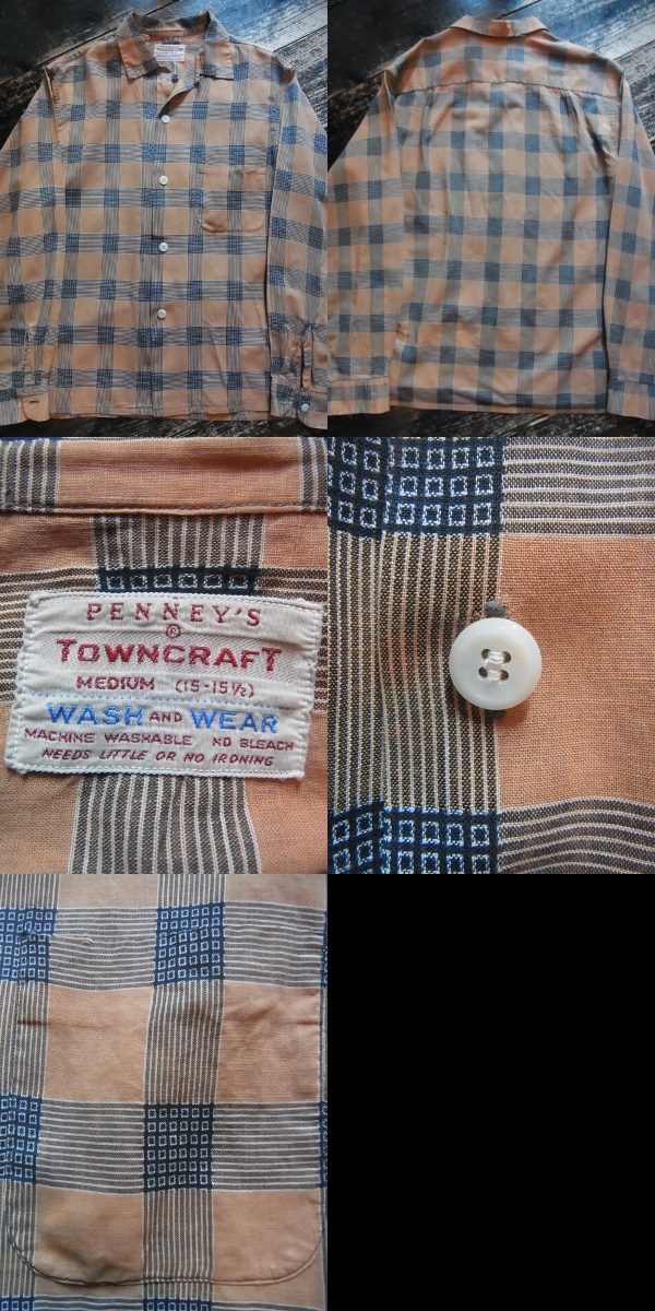 画像: 50S TOWNCRAFT　柄シャツ