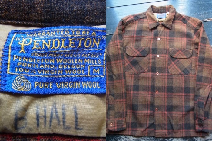 画像: 60S PENDLETON ウールシャツ