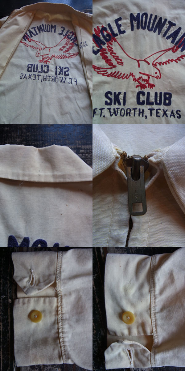 画像: 60s SKI CLUB チェーンステッチ スィングトップ