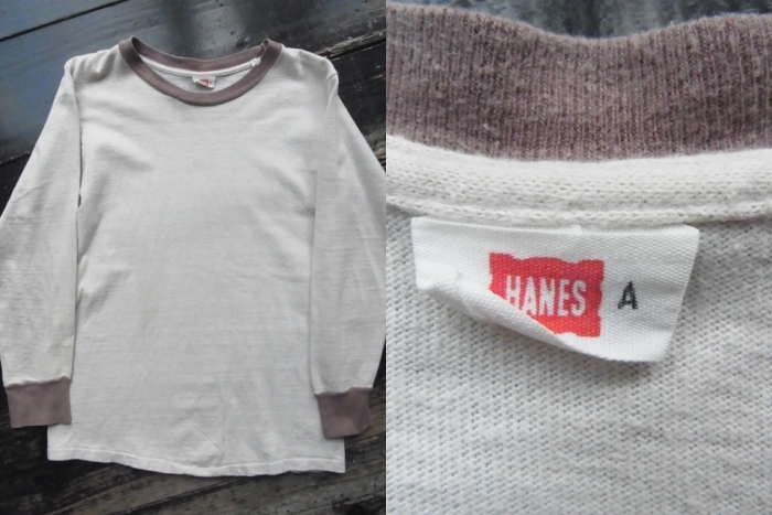 画像: 60s HANES ツートン ロングTシャツ