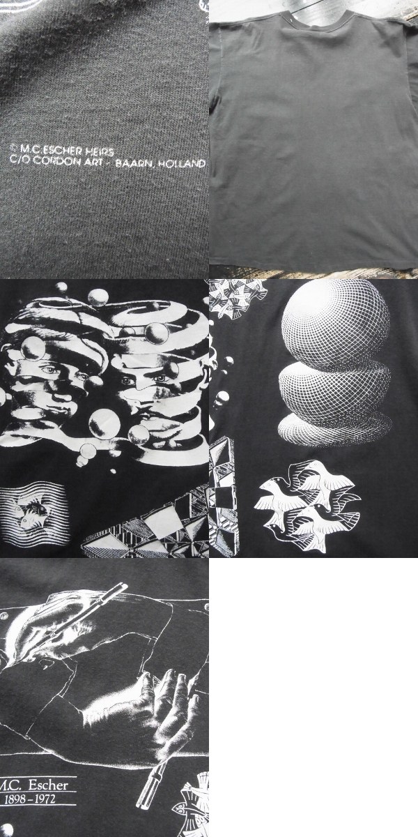 画像: 90s〜MC Escher Tシャツ