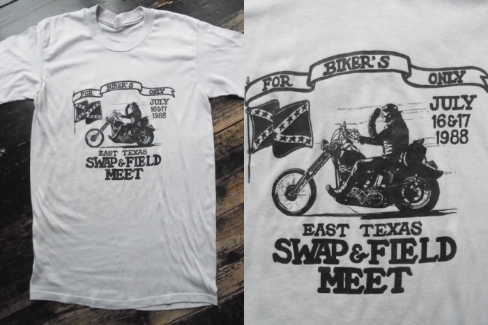 画像: 80s SWAP&MEET バイカー Tシャツ