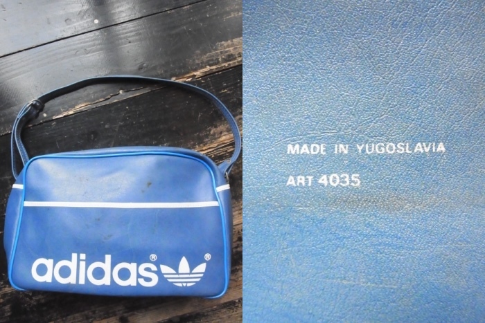 画像: 70s ユーゴスラビア製 adidas ショルダーバッグ