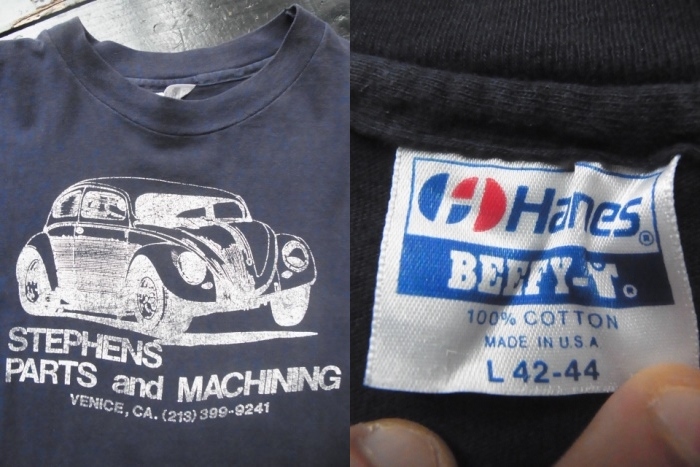 画像: 80s PARTS＆MACHINING SHOP Tシャツ