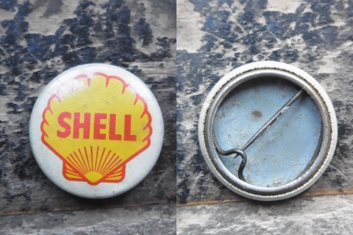 画像: 50〜60s SHELL ピンバッジ