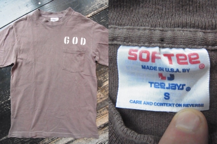 画像: 90s GOD ポケット Tシャツ