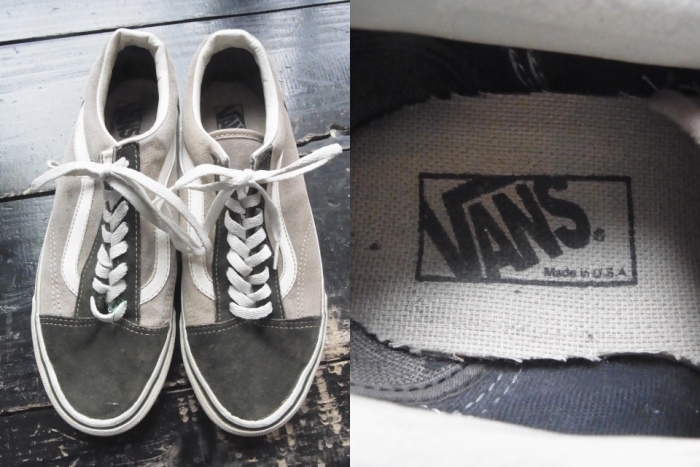 画像: 80〜89s USA製 VANS OLD SCHOOL