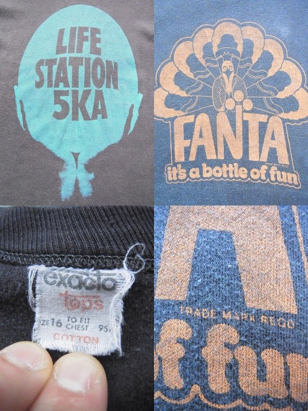 画像: 70s FANTA イベント Tシャツ