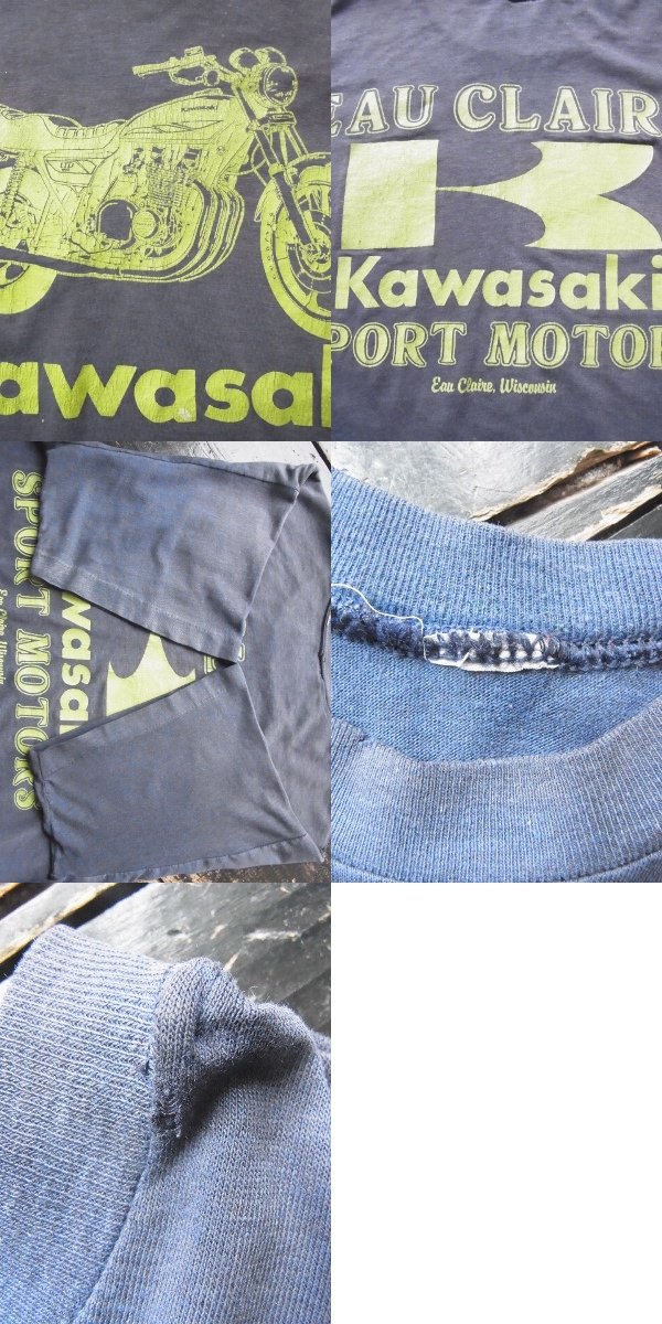 画像: 80s Kawasaki Z1000LTD Tシャツ