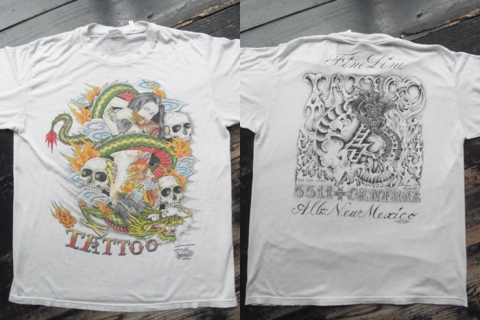 画像: 80s TATTOO Tシャツ