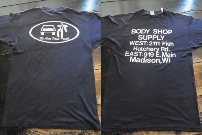 画像: 80s CAR BODY SHOP Tシャツ