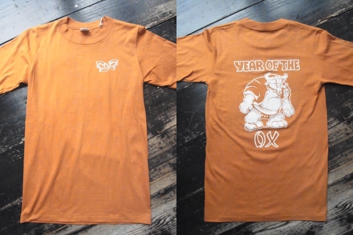 画像: 70s YEAR OF THE OX Tシャツ