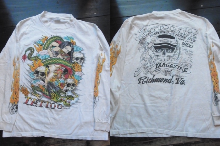 画像: 80s TATTO ロングTシャツ