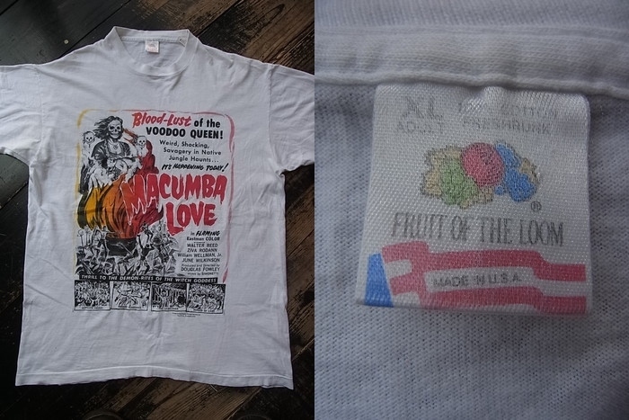 画像: 90s MACUMBA LOVE 映画Tシャツ