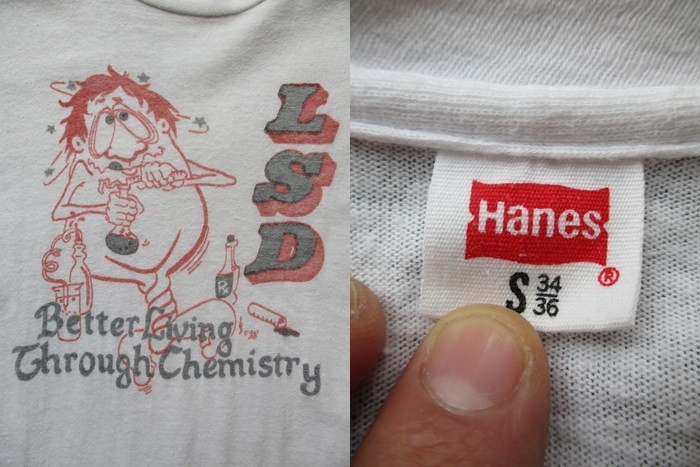 画像: 60s LSD モンスター 転写紙 Tシャツ