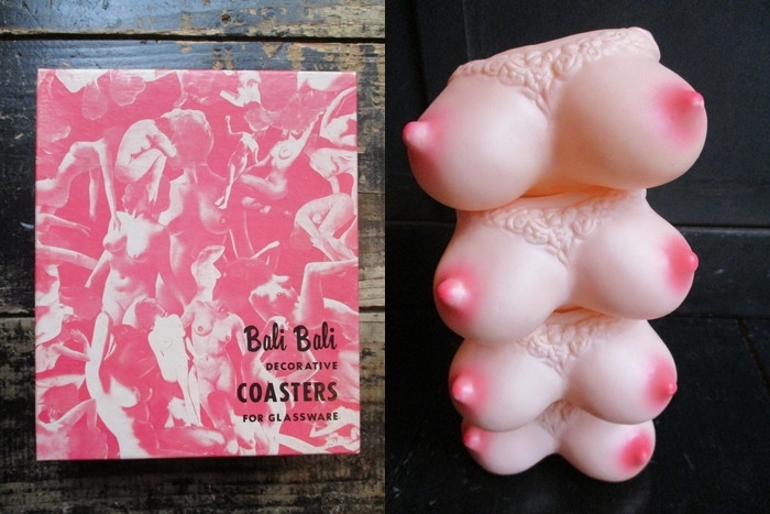 画像: 60s Bali Bali decorative coasters