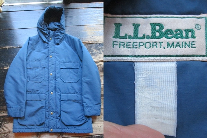 画像: 80〜90s LLbean 中綿入り マウンテンパーカー