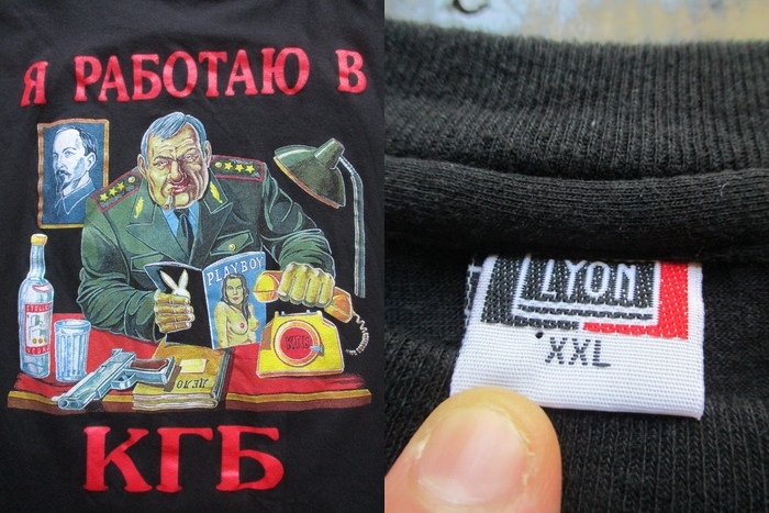 画像: OLD KGB パロディ  Tシャツ