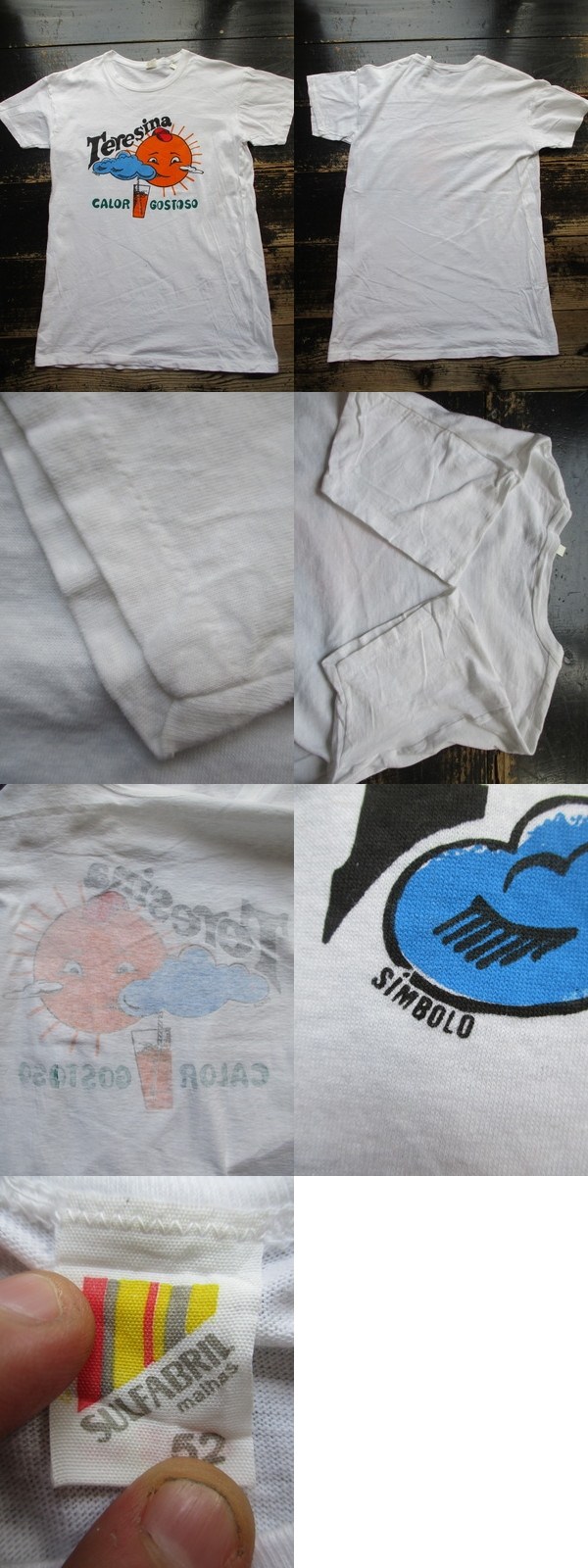 画像: 70〜80s ブラジル お土産Tシャツ
