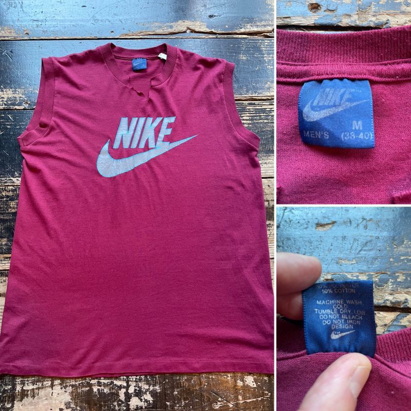 画像: 80s NIKE ノースリーブ Tシャツ