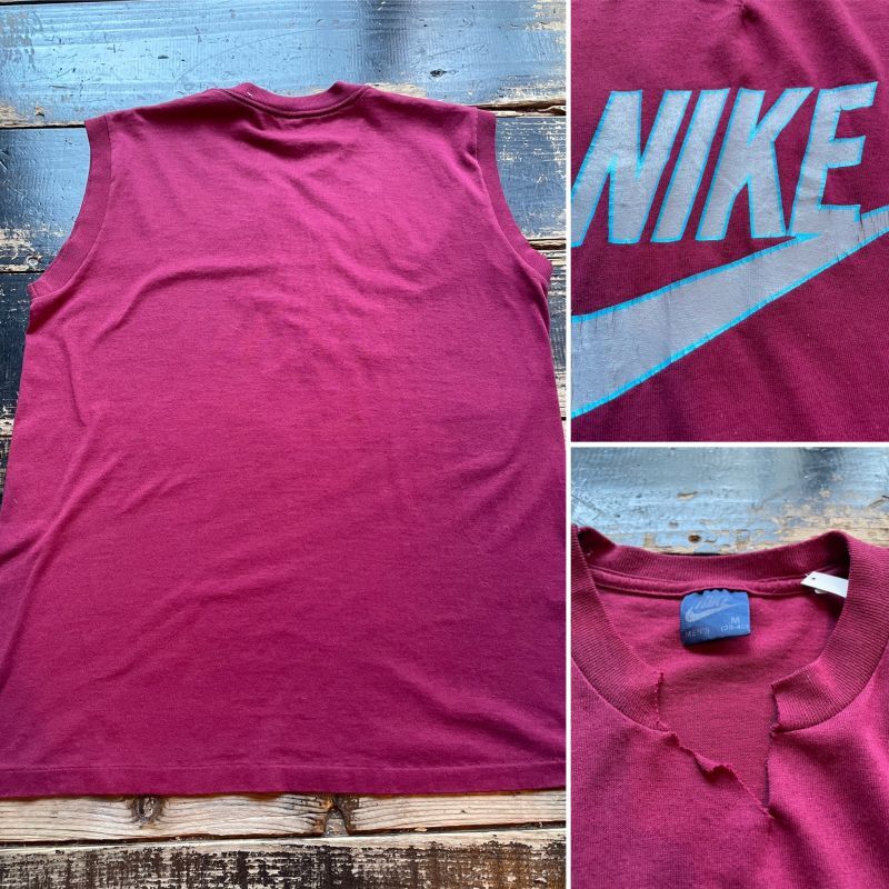 画像: 80s NIKE ノースリーブ Tシャツ