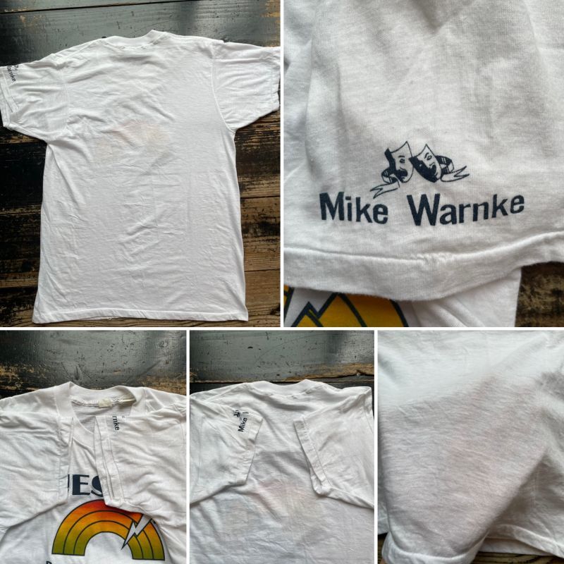 画像: 80s mike warnke Tシャツ