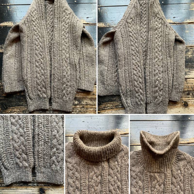 画像: 70〜80s ニュージーランド製 タートルネックセーター