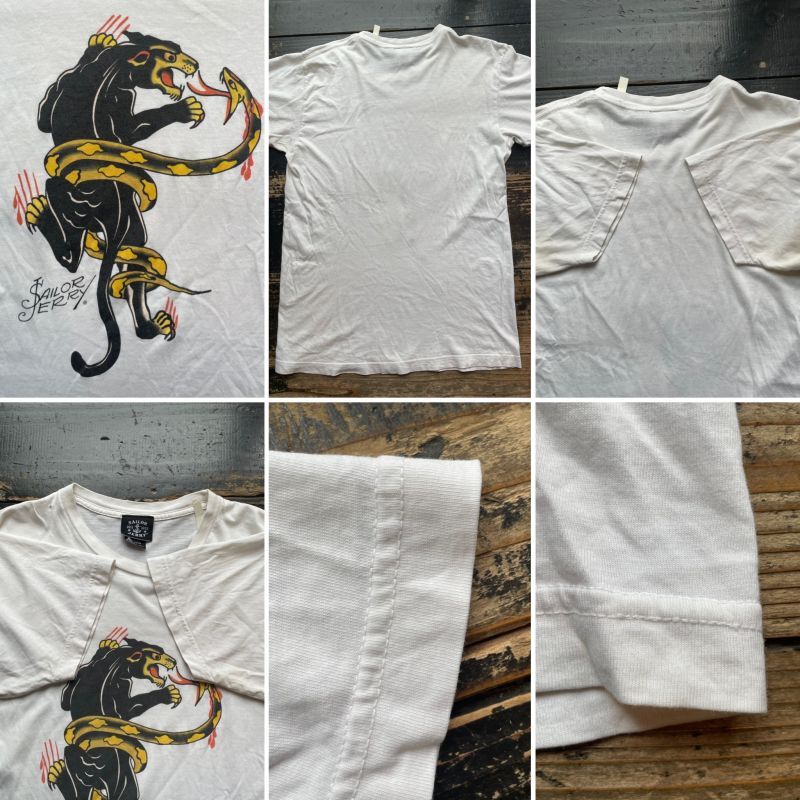 画像: 2000s〜sailor jerry タトゥー Tシャツ