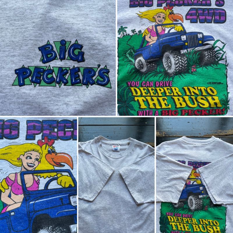 画像: 90s BIG PECKERS Tシャツ