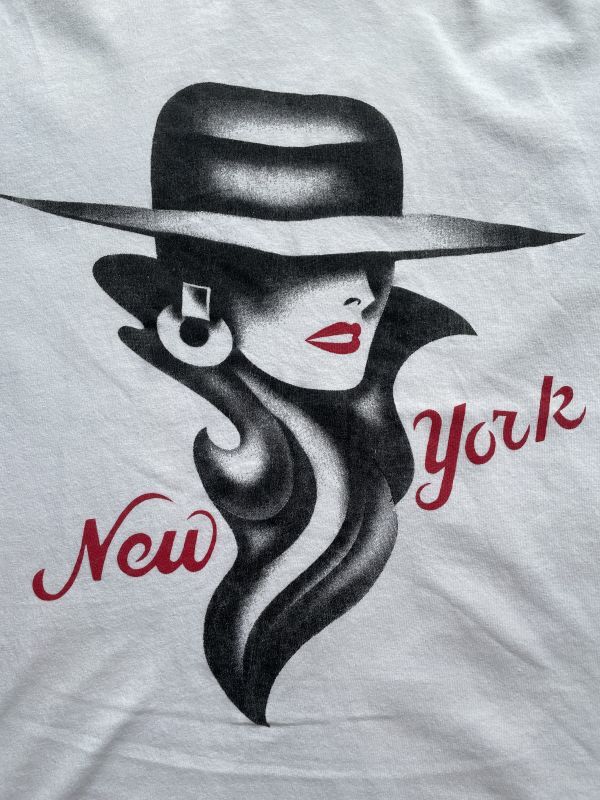 画像: 90s New York 女性 デザイン Tシャツ