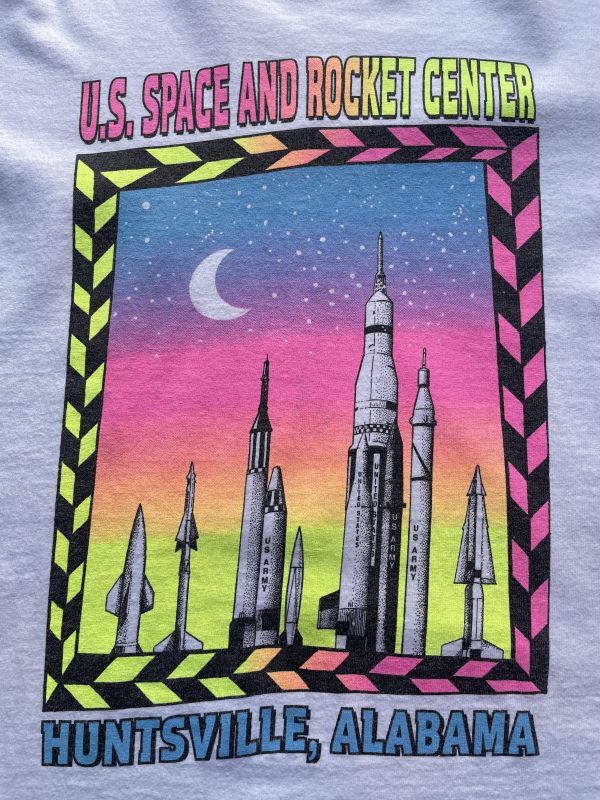 画像: 80〜90s 米国宇宙ロケットセンター Tシャツ