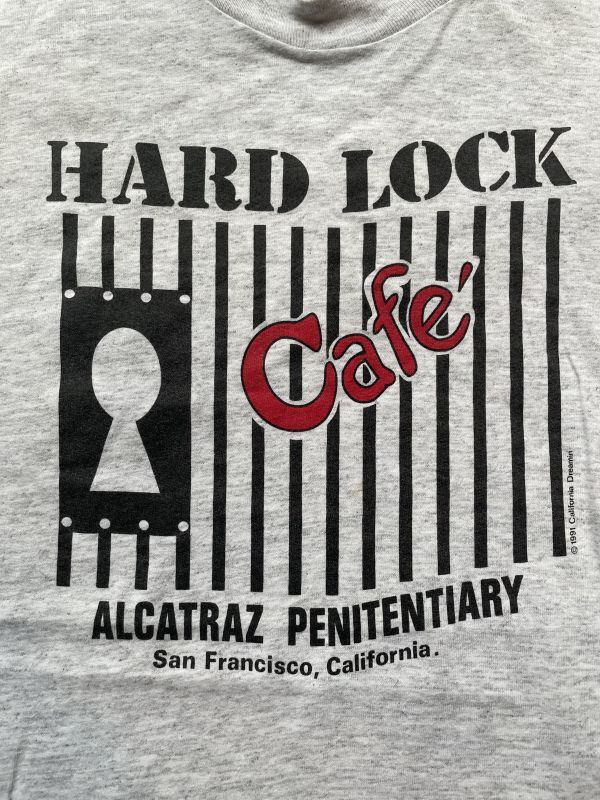 画像1: 90s アルカトラズ刑務所 ハードロックカフェ Tシャツ