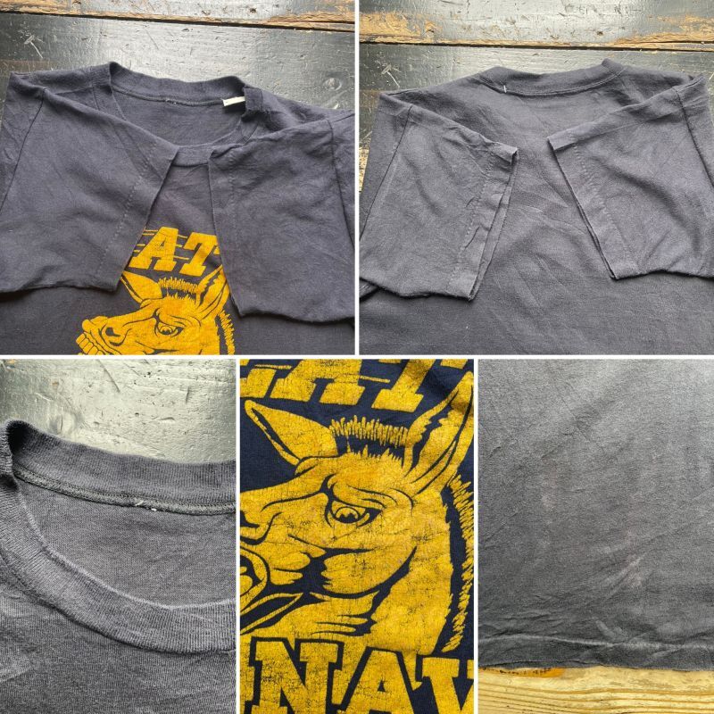 画像: 70s〜BEAT NAVY 米軍 Tシャツ