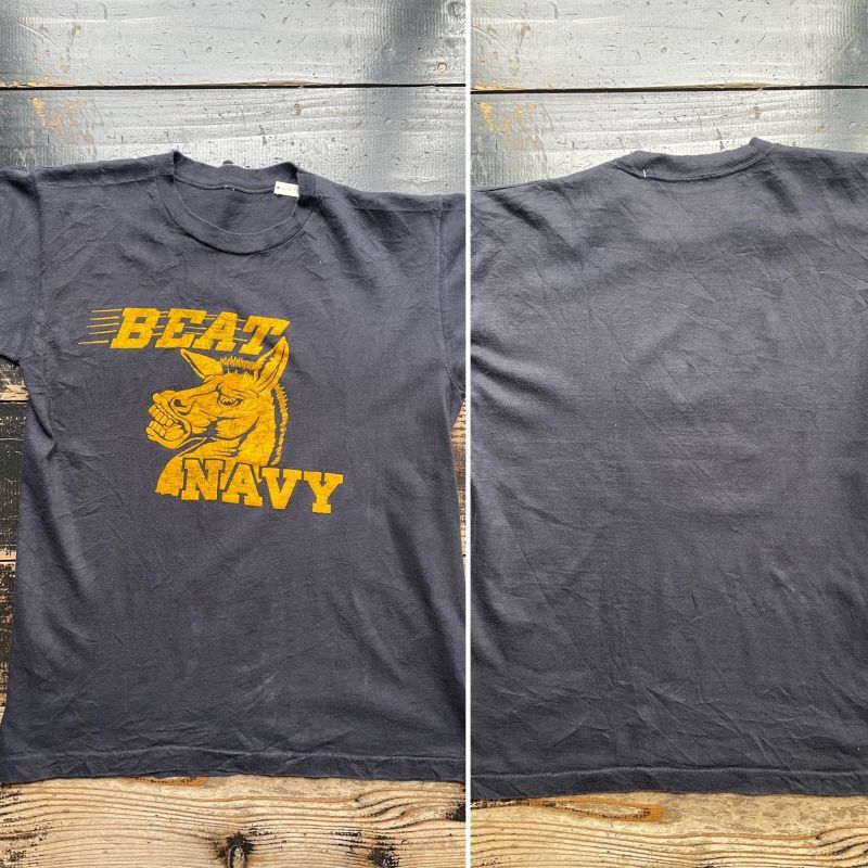 画像: 70s〜BEAT NAVY 米軍 Tシャツ