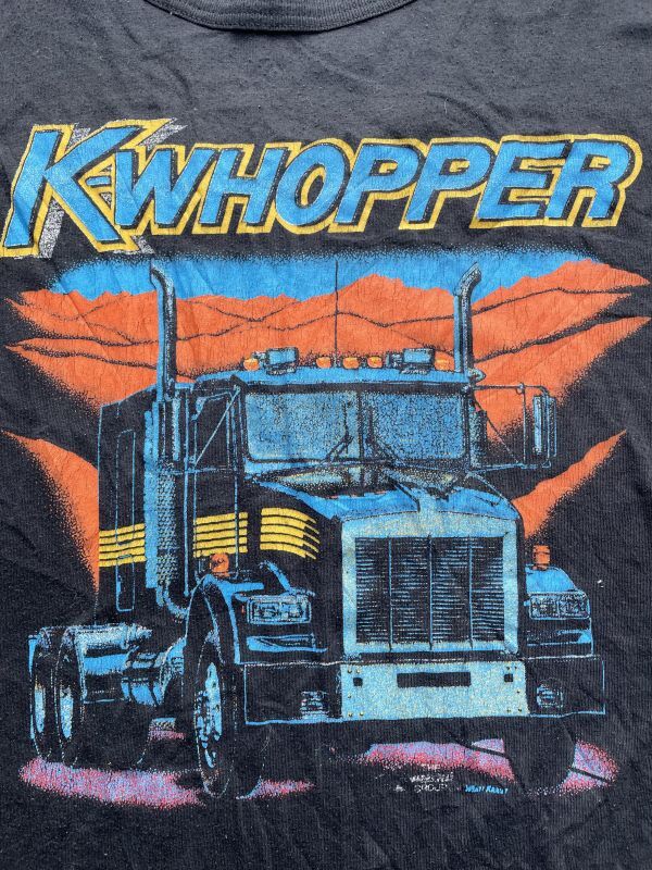 画像: 80s カナダ製 コンボイ トラック Tシャツ