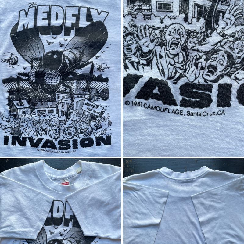 画像: 80s ジム フィリップス The MEDFLY Tシャツ