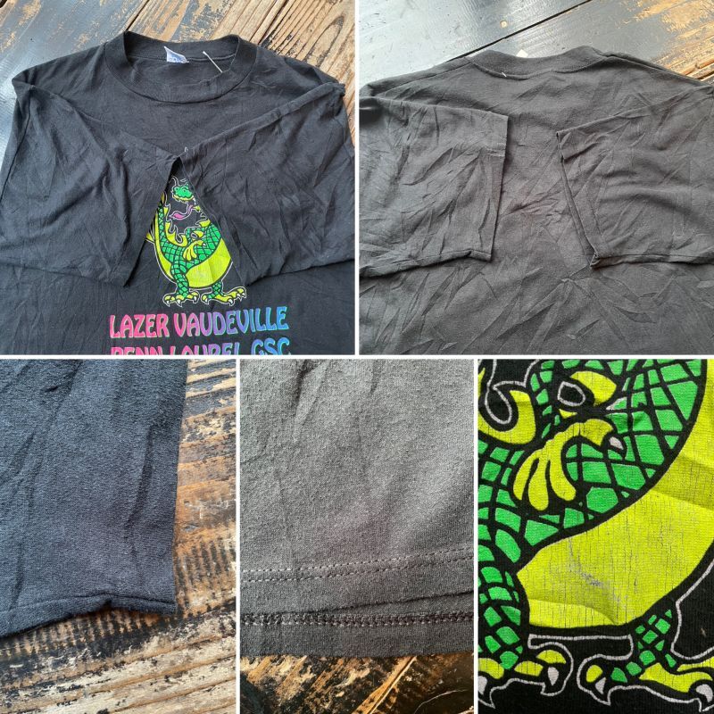 画像: 90s ドラゴン Tシャツ